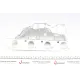 Прокладка випускного колектора REINZ 71-34026-00 для Ford Mondeo III 2.0/2.2 TDCi 2000-2007