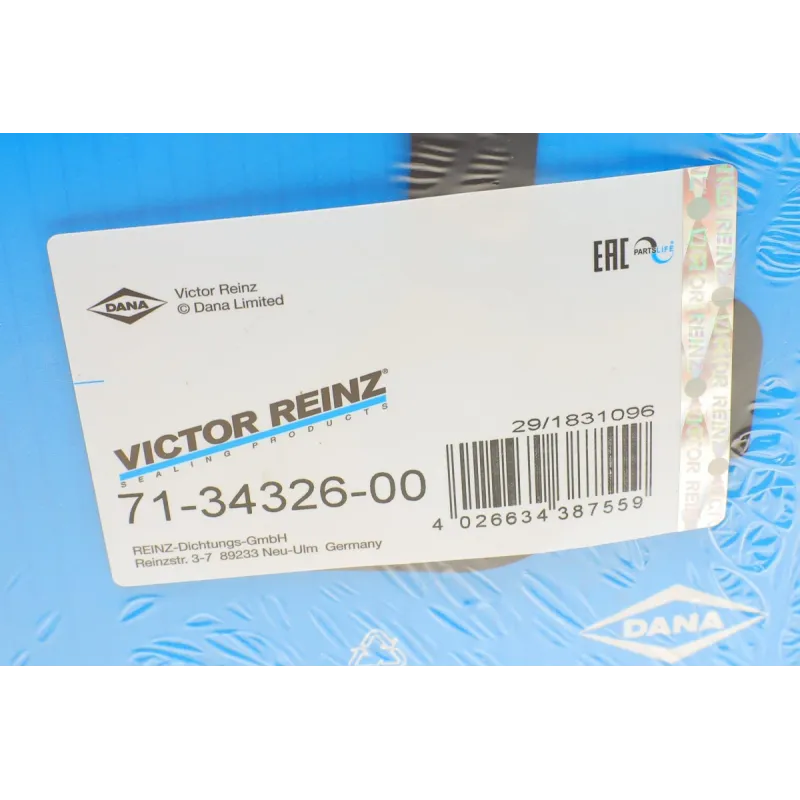 Прокладка впускного колектора REINZ 71-34326-00 для Opel Astra G, Combo Tour, Meriva 1.6 84 л.с. 2000-2010