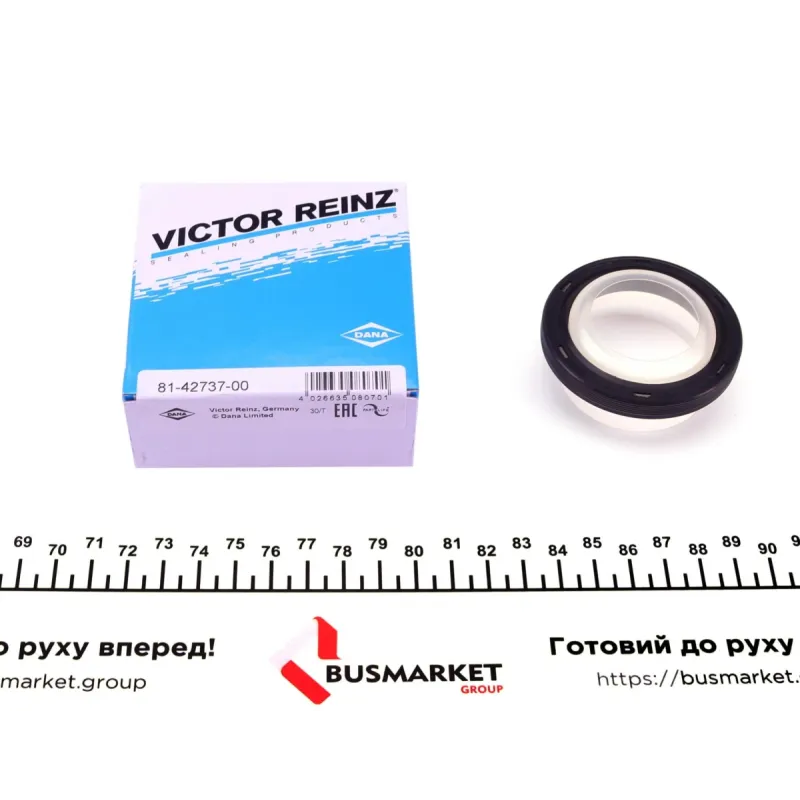 Сальник колінвалу передній REINZ 81-42737-00 для Volkswagen T5/T6 2.0 TSI 2011-, 45x60x8 мм