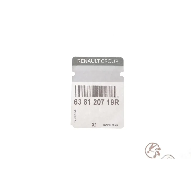 Накладка арки передньої правої RENAULT 638120719R для Renault Captur 2013-
