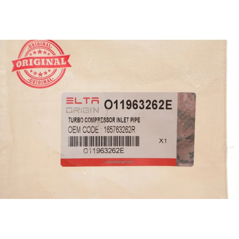 Патрубок інтеркулера ROTWEISS 011963262E для Renault Clio V 1.0 TCe 100 2019-