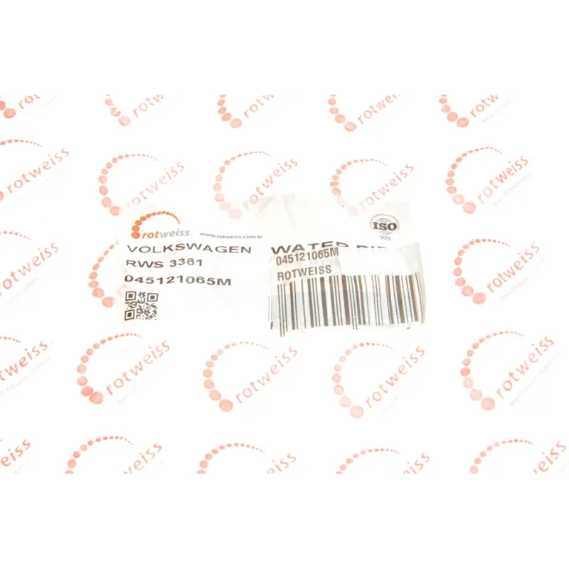 Патрубок системи охолодження ROTWEISS 045121065M для Skoda Fabia, Seat Ibiza 1.4 TDI 2002-2015