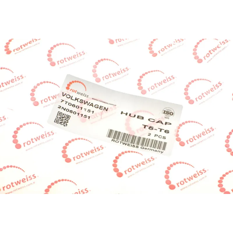 Ковпак диска колісного ROTWEISS 7T0601151 для Volkswagen Transporter T5/T6