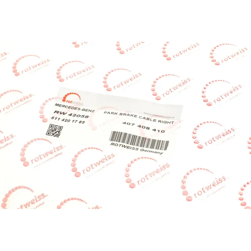Трос ручника (задній) (R) MB 407-410 (6114201785)