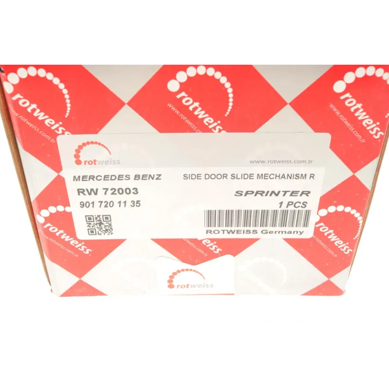 Замок дверей передній/задній ROTWEISS RW72003 для Mercedes-Benz Sprinter 901, 902, 903