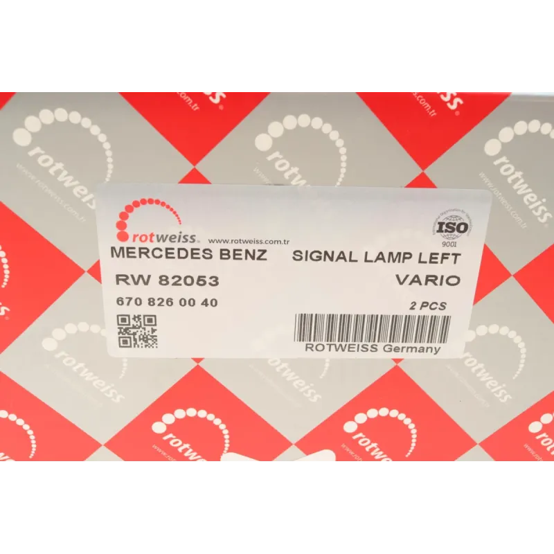 Обманка повороту ROTWEISS RW82053 для Mercedes-Benz Vario (L) 1996-2016