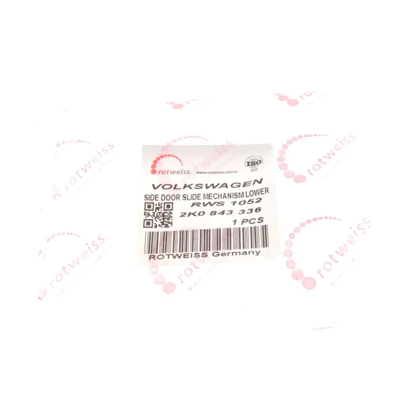 Ролик дверей середній (R) ROTWEISS RWS1052 для Volkswagen Caddy III 2004-2010