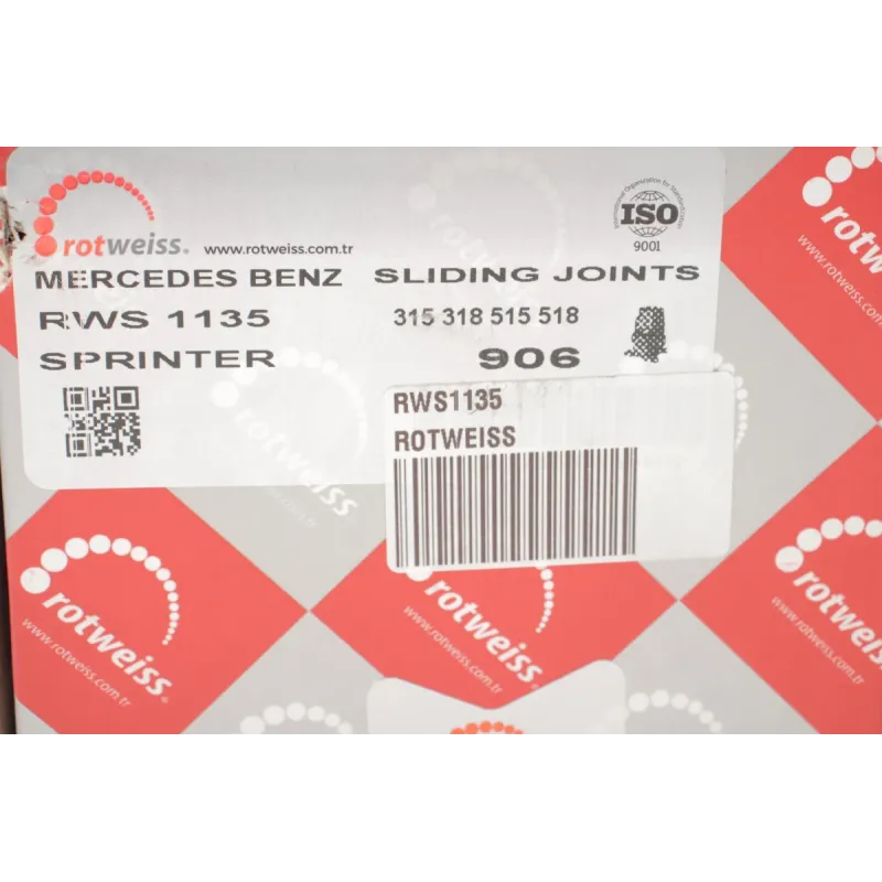 Фланець карданного валу ROTWEISS RWS1135 до редуктора Mercedes-Benz Sprinter 906, VW Crafter 2006-