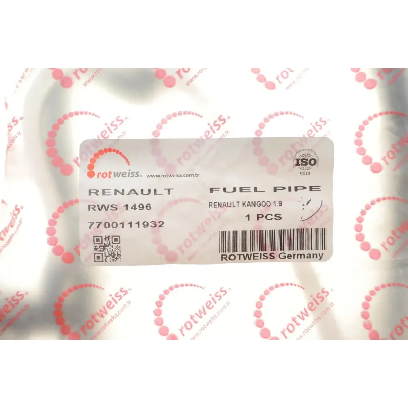 Трубка паливна Renault Kangoo 1.9 dCi 97- (фільтр. - ПНВТ)