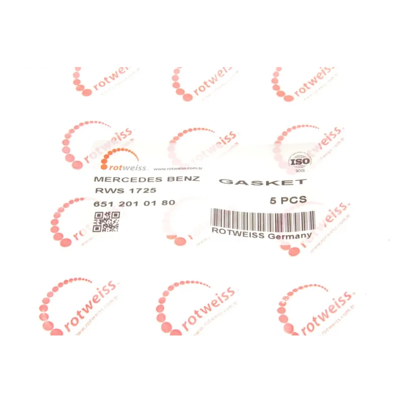 Прокладка помпи води ROTWEISS RWS1725 для Mercedes-Benz Sprinter 906, Vito W639 OM651 2.2CDI 2006-