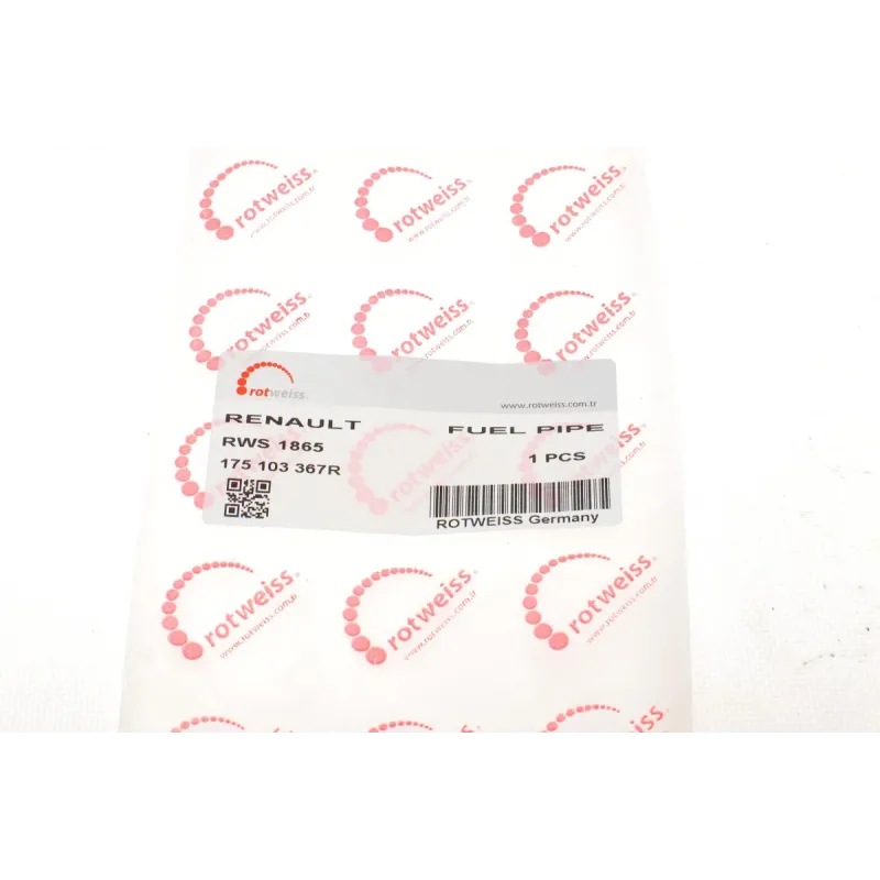 Трубка паливна Renault Clio 0.9/1.2 TCe/1.5/1.6 dCi 12-