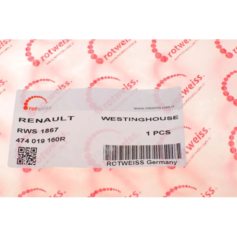 Трубка паливна ROTWEISS RWS1867 для Renault Captur, Clio IV 1.2 TCe 2013-