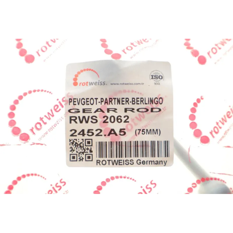 Тяга перемикання передач ROTWEISS RWS2062 для Citroen C4/C5, Peugeot 407/307 2001- (75mm)