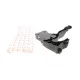 Кронштейн кріплення фари Renault Megane/Scenic 03-08 (L)