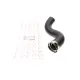 Патрубок інтеркулера ROTWEISS RWS2376 для Renault Megane III/Scenic III 1.9 dCi 2008-