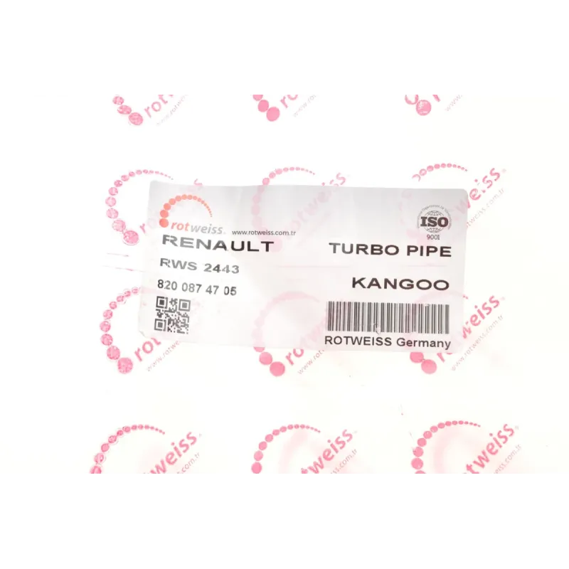 Патрубок інтеркулера Renault Kangoo 1.5 DCI 08-