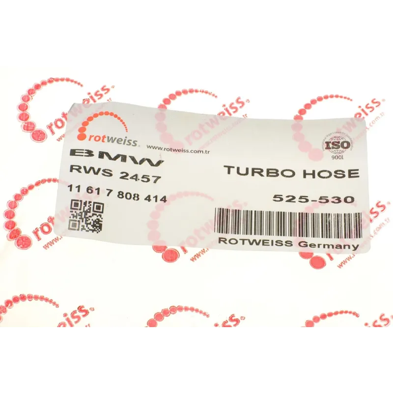 Патрубок інтеркулера BMW 5 (E60) 02-10 M57