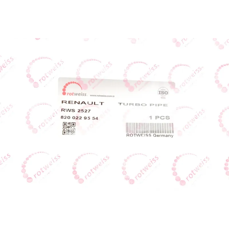 Патрубок інтеркулера Renault Clio/Megane/Scenic 1.9dTi 99-05