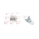 Петля задніх дверей ROTWEISS RWS2935 для Fiat Fiorino/Peugeot Bipper 2007-