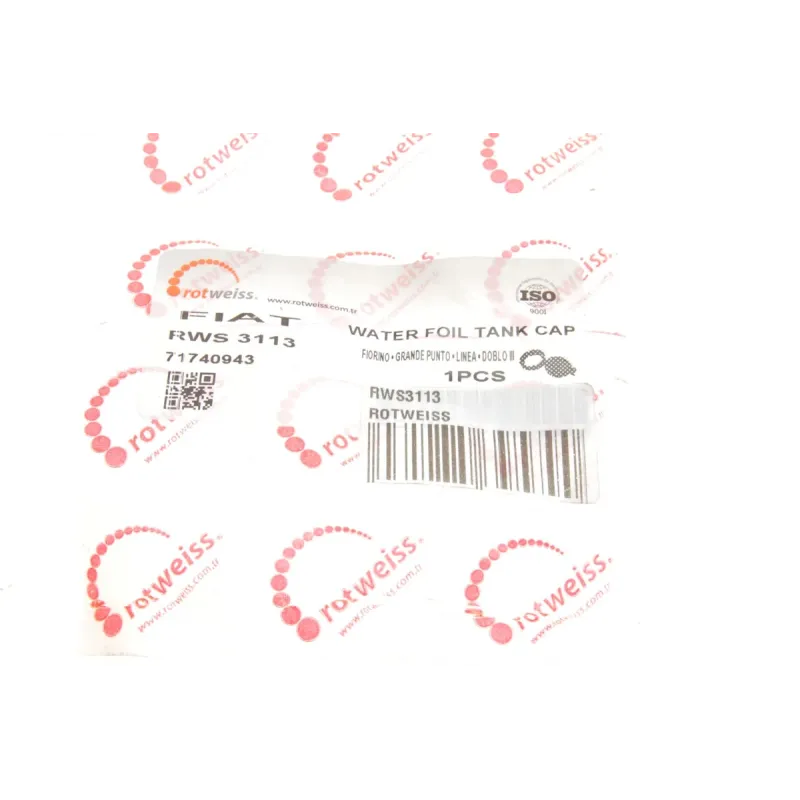 Кришка бачка омивача ROTWEISS RWS3113 для Fiat Doblo 2010-, Alfa Romeo 159, Giulietta
