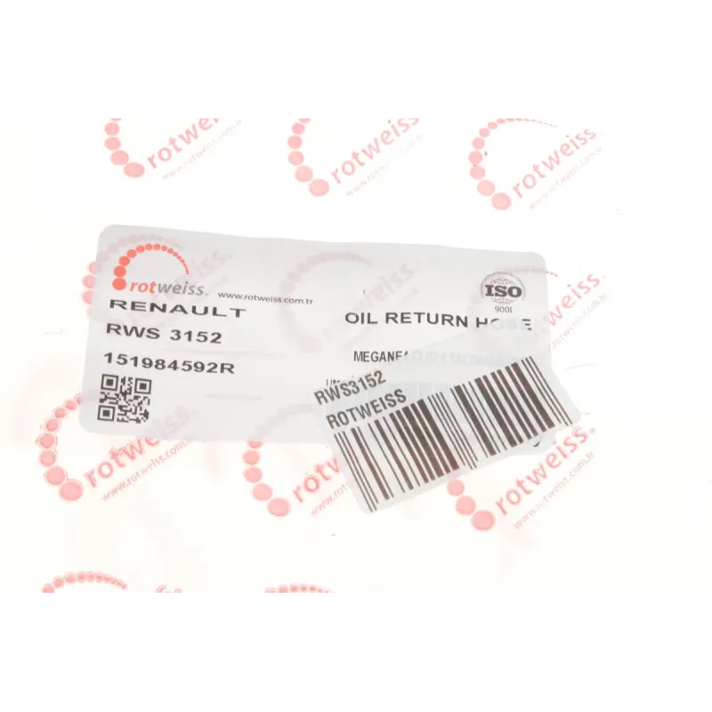 Трубка зливу оливи з турбіни Renault Clio III 1.5 dCi 05-