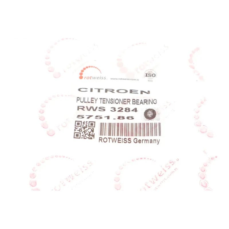 Ролик генератора натяжний ROTWEISS RWS3284 для Citroen Berlingo, Peugeot Partner, Ford Focus 1.4/1.6 HDi/TDCi 2001-, 65x26 мм