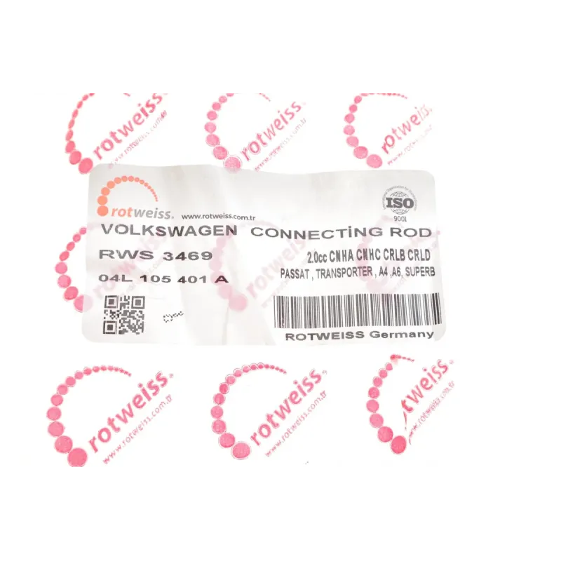 Шатун ROTWEISS RWS3469 кований трапецеїдальний для VW Golf VII/Passat 2.0 TDI 12-