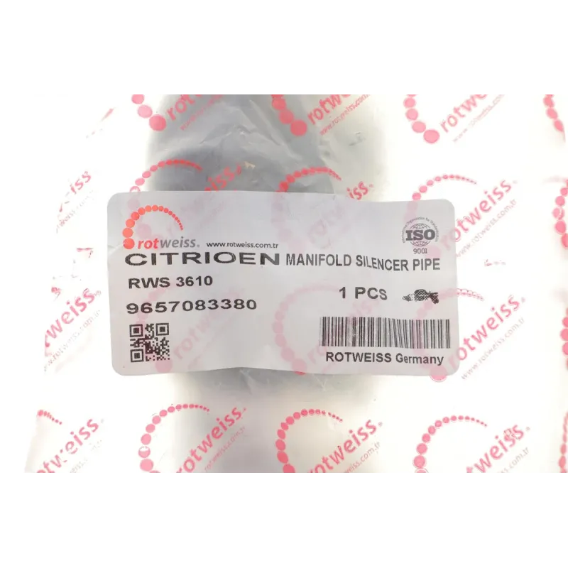 Патрубок турбіни ROTWEISS RWS3610 для Citroen C5, Peugeot 407 1.6 HDi
