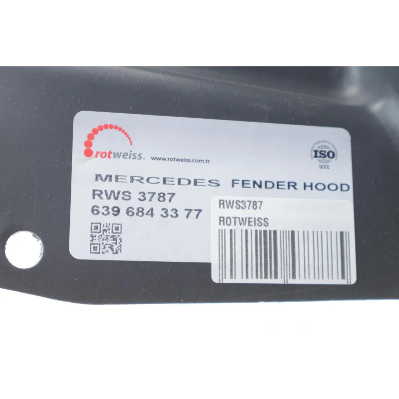 Підкрилок передній ROTWEISS RWS3787 для Mercedes-Benz Vito W639 2003-2014