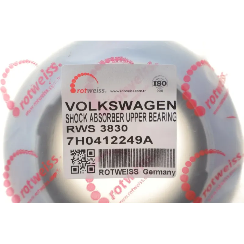 Підшипник опорний амортизатора ROTWEISS RWS3830 для Volkswagen T5 Transporter/Multivan 2003-2015