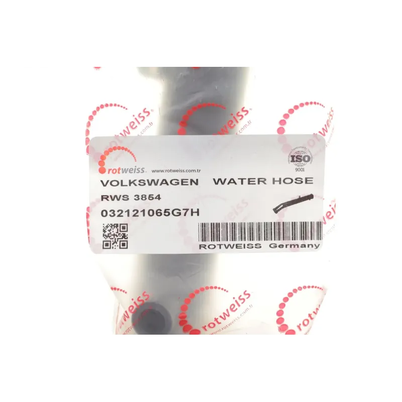 Трубка системи охолодження ROTWEISS RWS3854 для Volkswagen Caddy III 2006-2010 1.4 16V