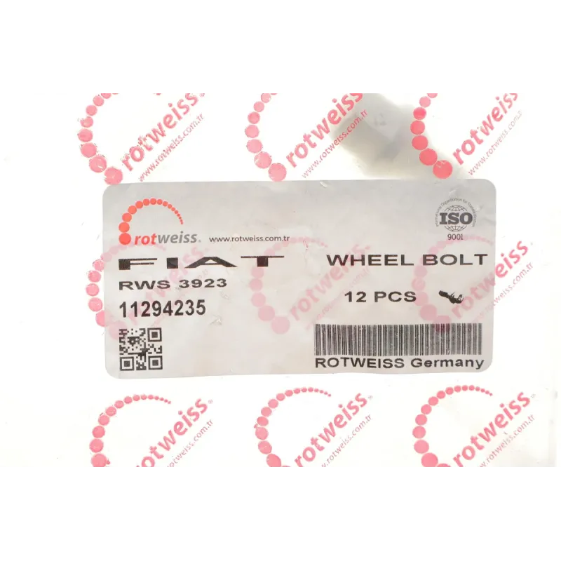 Болт колеса ROTWEISS RWS3923 для Fiat Doblo, Opel Combo, Alfa Romeo 147, 156 (M12x1,25x22/48)