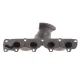 Колектор випускний ROTWEISS RWS4078 для Opel Astra G 2.2 16V 2000-2005, Zafira B 2.2 16V 2000-2005
