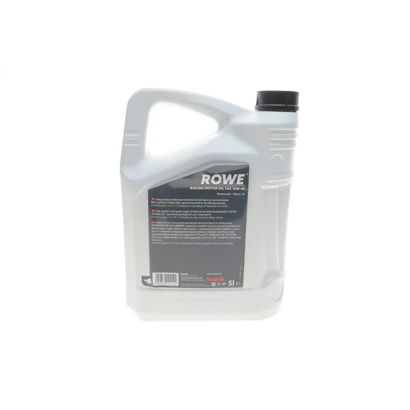 Моторна олива 10W60 HIGHTEC RACING MOTOR MULTI-ESTER TECHNOLOGY 5L ROWE 20019-0050-99