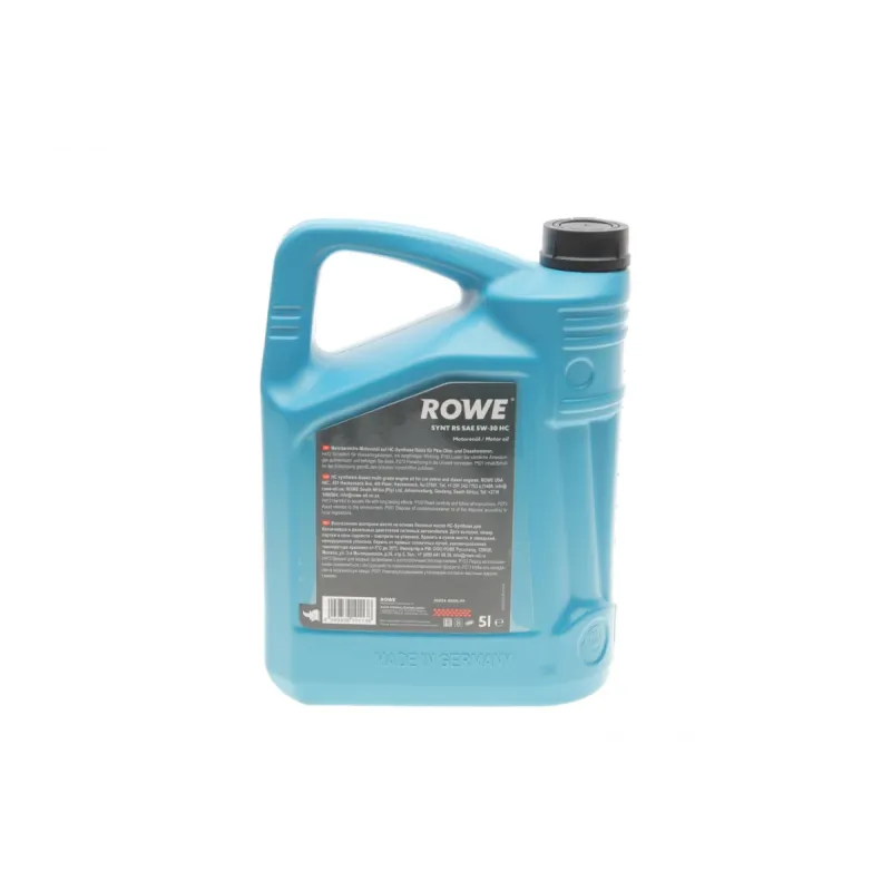 Олива 5W30 HIGHTEC SYNT RS HC (5L) (ILSAC GF-2/WSS-M2C912-A/WSS-M2C913-A/-B)