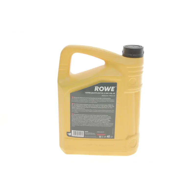 Моторна олива ROWE HIGHTEC SUPER LEICHTLAUF HC-O 10W-40 (4л) 20058-0040-99