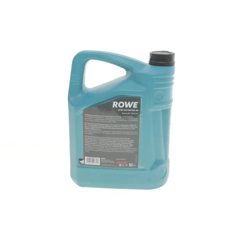 Моторна олива ROWE HIGHTEC SYNT RSi 5W40 5л (MB 229.3/226.5, Porsche A40, VW 502 00/505 00, RN 0700/0710) 20068-0050-99