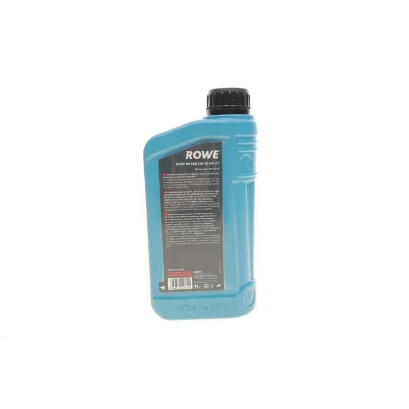 Моторна олива ROWE HIGHTEC SYNT RS HC-C1 5W30 (1L) 20109-0010-99