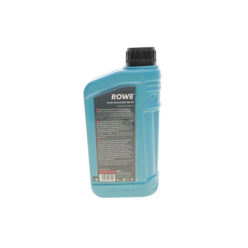 Моторна олива ROWE HIGHTEC SYNT RS DLS 5W30 (1L) 20118-0010-99 (MB 229.31/229.51/229.52, BMW LL-04)