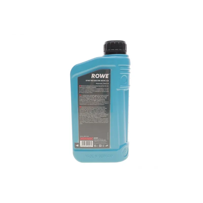 Моторна олива ROWE HIGHTEC SYNT RS HC-C4 5W30 (1L) 20121-0010-99 (RN 0720/MB 229.51/MB 226.51)