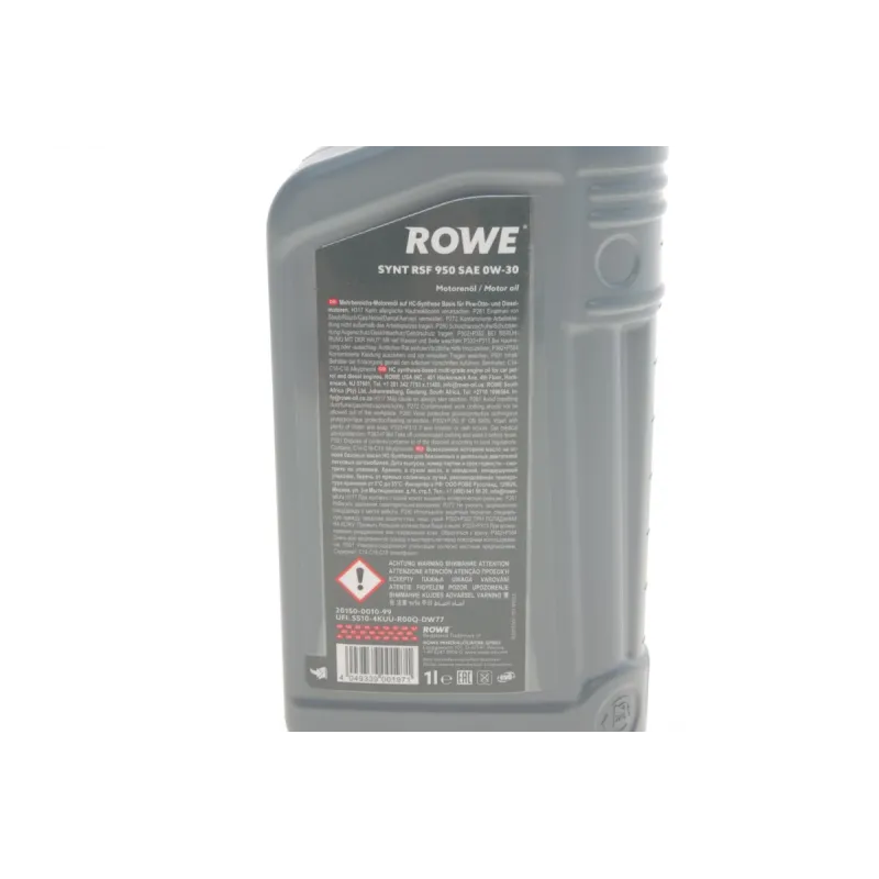 Моторна олива ROWE HIGHTEC SYNT RSF 950 0W30 1L (20150-0010-99) Ford WSS-M2C950-A