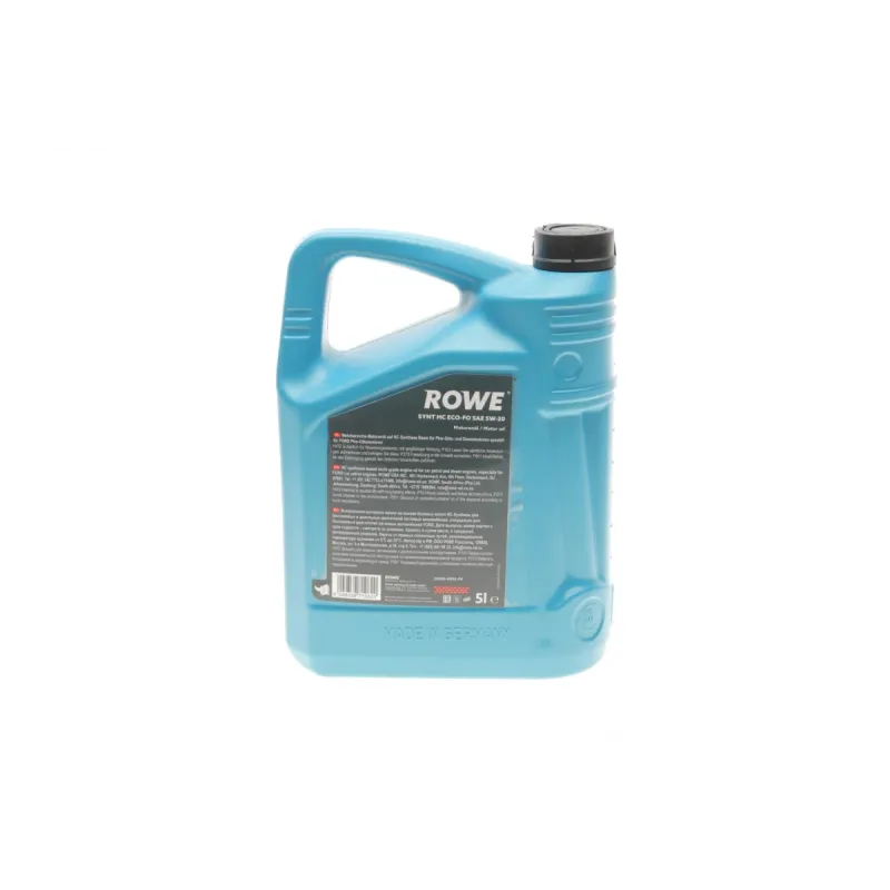 Моторна олива ROWE HIGHTEC SYNT HC ECO-FO 5W20 5л (20206-0050-99) WSS-M2C948-B/STJLR.03.5004