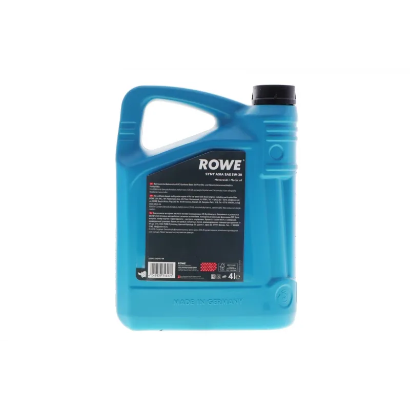 Олива 5W30 HIGHTEC SYNT RS ASIA (4L) (ACEA C3/API SN)