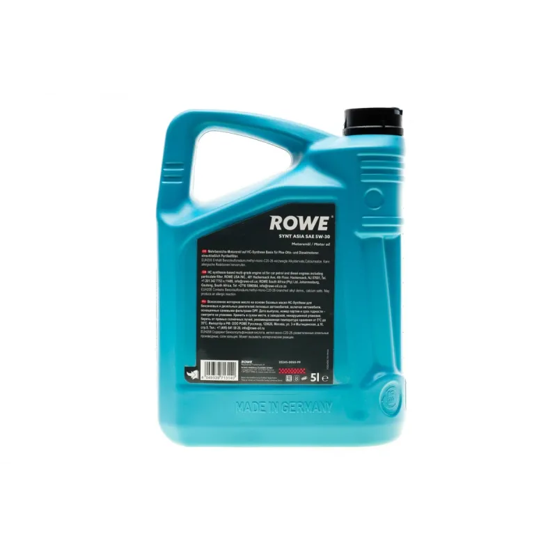Моторна олива ROWE HIGHTEC SYNT RS ASIA 5W30 5L (ACEA C3/API SN) 20245-0050-99