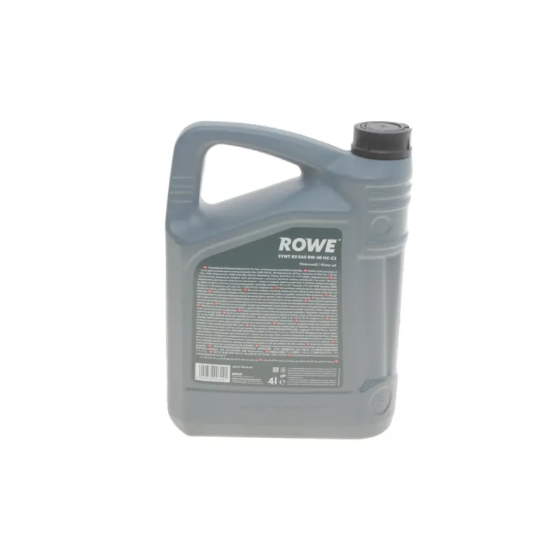 Моторна олива ROWE HIGHTEC SYNT RS HC-C2 0W30 4л (20247-0040-99) ACEA C2