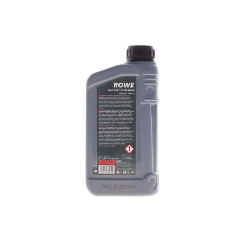 Моторна олива ROWE HIGHTEC SYNT RSB 12FE 0W30 (1L) 20305-0010-99