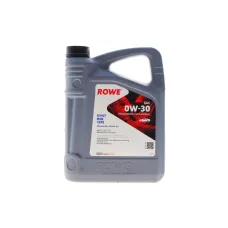 Моторна олива ROWE HIGHTEC SYNT RSB 12FE 0W30 4л (BMW LL-12 FE/MB 227.61/229.61) 20305-0040-99