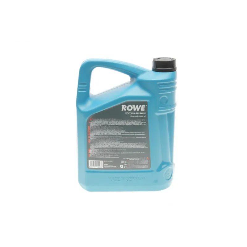 Моторна олива ROWE HIGHTEC SYNT ASIA 5W20 5л (API SP RC/SN PLUS RC, ILSAC GF-5/-6A) 20359-0050-99