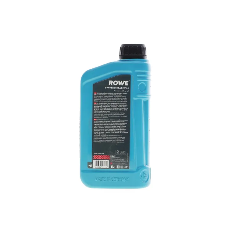 Моторна олива ROWE HIGHTEC SYNT RSS 03 5W-30 1л (20372-0010-99) MB 229.31/229.51
