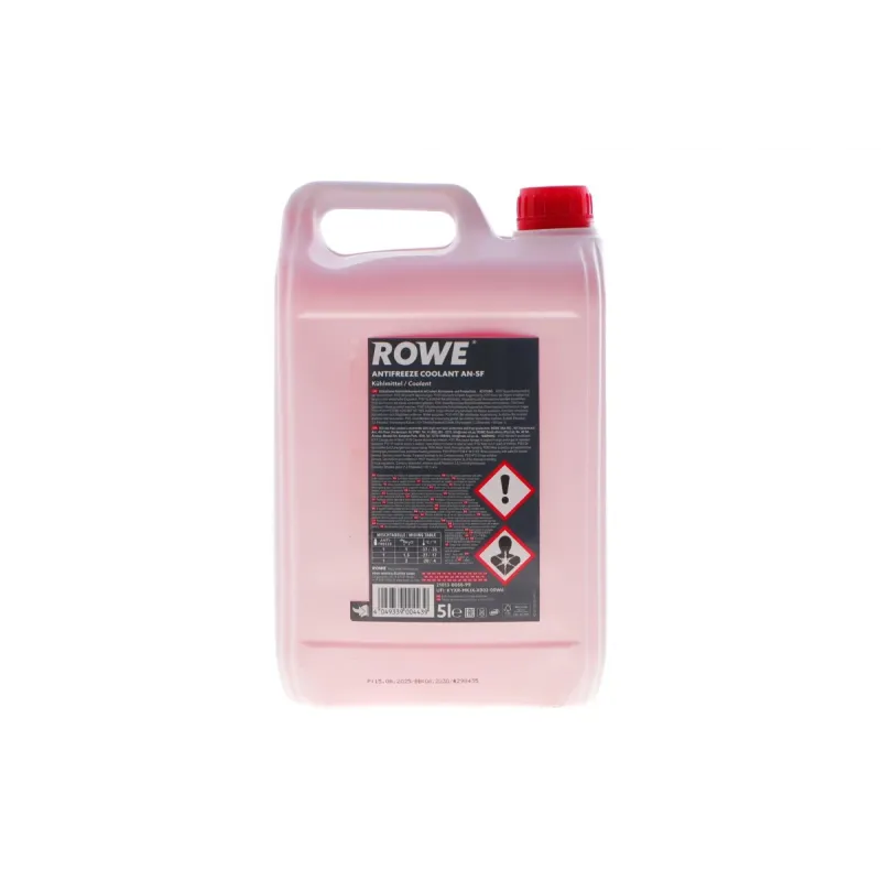 Антифриз концентрат ROWE HIGHTEC ANTIFREEZE COOLANT AN-SF G12 червоний 21013-0050-99 (5л)
